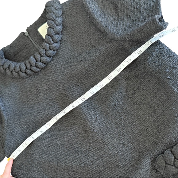 Tuckernuck Jackie Black Tweed Gold Button Dress Size Xs - Picture 10 of 15